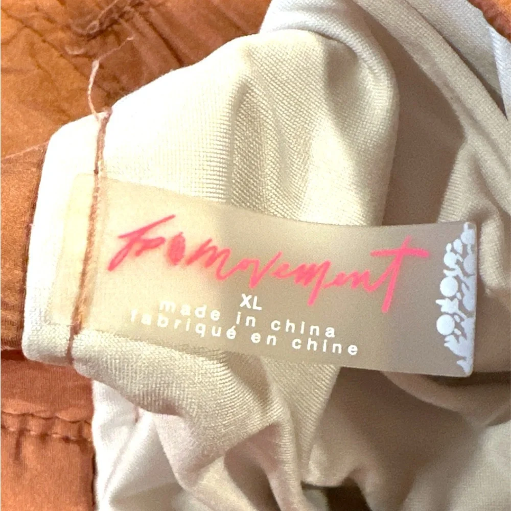 Free People Movement The Way Home Shorts Apricot High Rise Womens Size XL - Picture 9 of 12